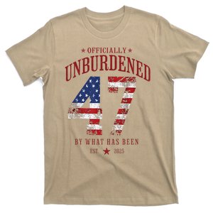 Officially Unburdened By What Has Been Trump Victory T-Shirt