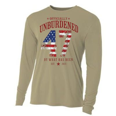 Officially Unburdened By What Has Been Trump Victory Cooling Performance Long Sleeve Crew