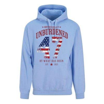 Officially Unburdened By What Has Been Trump Victory Unisex Surf Hoodie