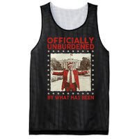 Officially Unburdened By What Has Been Trump Victory Xmas Mesh Reversible Basketball Jersey Tank