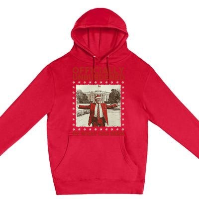 Officially Unburdened By What Has Been Trump Victory Xmas Premium Pullover Hoodie