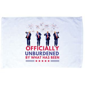 Officially Unburdened By What Has Been Trump Victory Microfiber Hand Towel