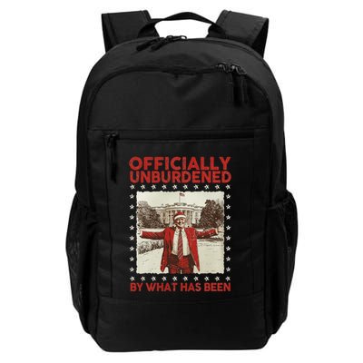 Officially Unburdened By What Has Been Trump Victory Xmas Gift Daily Commute Backpack