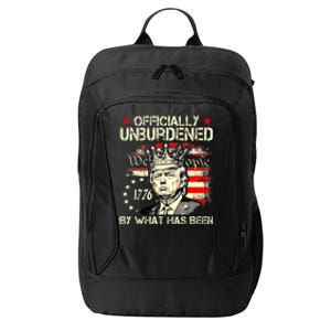 Officially Unburdened By What Has Been Trump Victory City Backpack