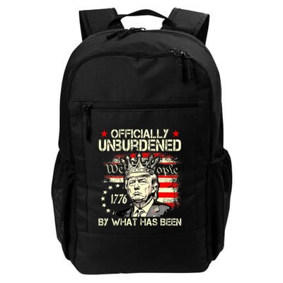 Officially Unburdened By What Has Been Trump Victory Daily Commute Backpack