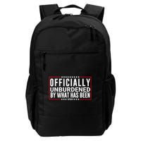 Officially Unburdened By What Has Been Trump Won Funny Meme Backpack