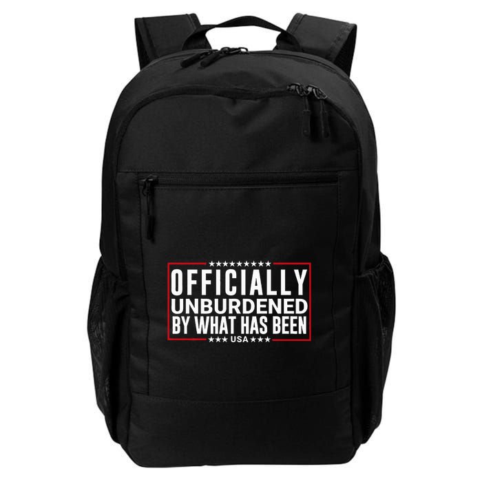 Officially Unburdened By What Has Been Trump Won Funny Meme Backpack