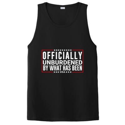 Officially Unburdened By What Has Been Trump Won Funny Meme PosiCharge Competitor Tank