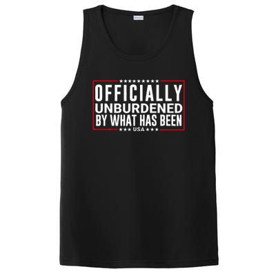 Officially Unburdened By What Has Been Trump Won Funny Meme PosiCharge Competitor Tank