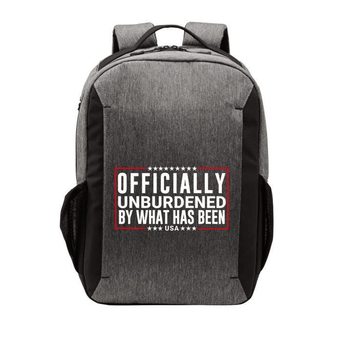 Officially Unburdened By What Has Been Trump Won Funny Meme Vector Backpack