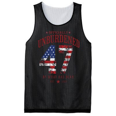 Officially Unburdened By What Has Been Trump Victory Gift Mesh Reversible Basketball Jersey Tank