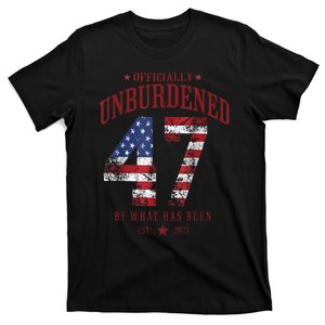 Officially Unburdened By What Has Been Trump Victory T-Shirt