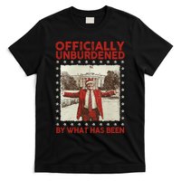 Officially Unburdened By What Has Been Trump Victory Xmas T-Shirt