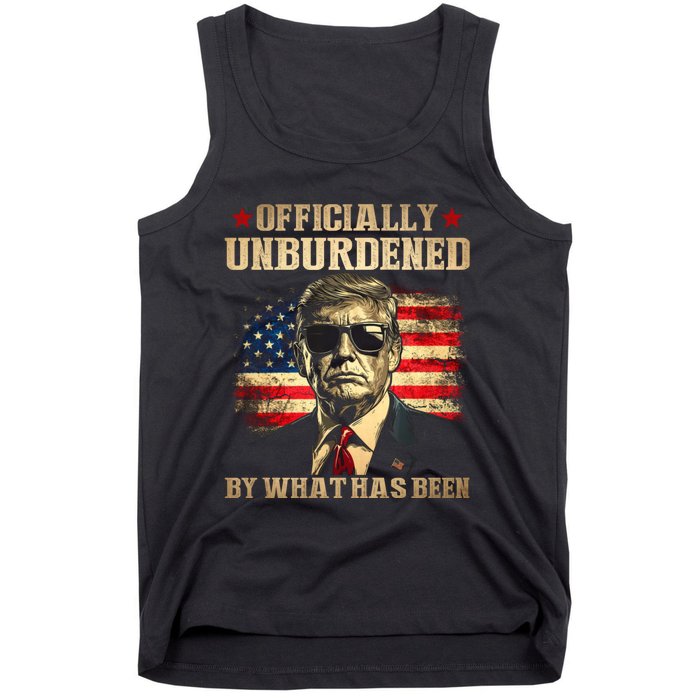 Officially Unburdened By What Has Been Trump Victory Tank Top