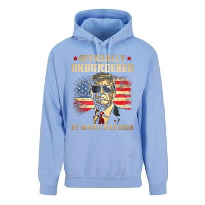 Officially Unburdened By What Has Been Trump Victory Unisex Surf Hoodie