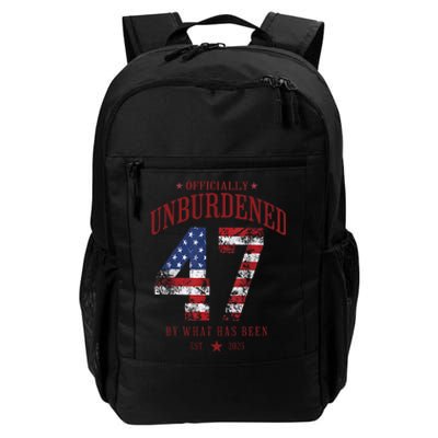 Officially Unburdened By What Has Been Trump Victory Daily Commute Backpack