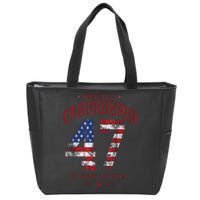 Officially Unburdened By What Has Been Trump Victory Zip Tote Bag