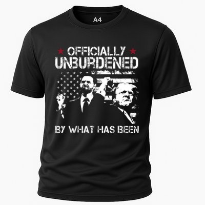 Officially Unburdened By What Has Been Trump Vance Victory Cooling Performance Crew T-Shirt