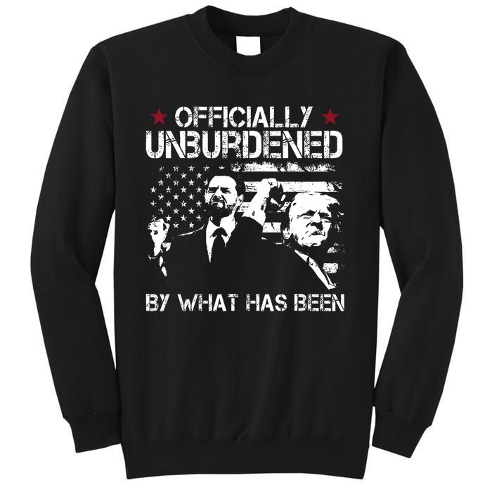 Officially Unburdened By What Has Been Trump Vance Victory Sweatshirt