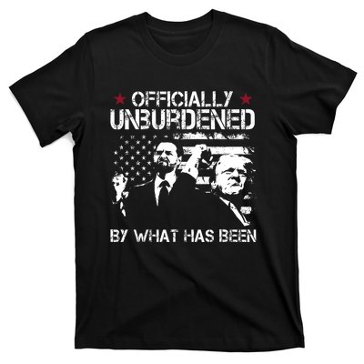 Officially Unburdened By What Has Been Trump Vance Victory T-Shirt