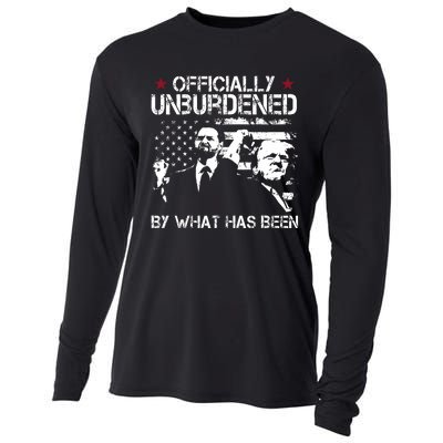 Officially Unburdened By What Has Been Trump Vance Victory Cooling Performance Long Sleeve Crew