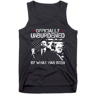 Officially Unburdened By What Has Been Trump Vance Victory Tank Top