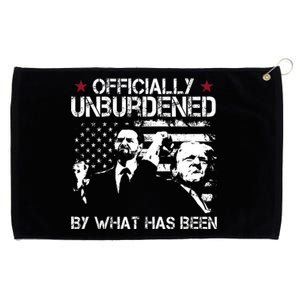 Officially Unburdened By What Has Been Trump Vance Victory Grommeted Golf Towel