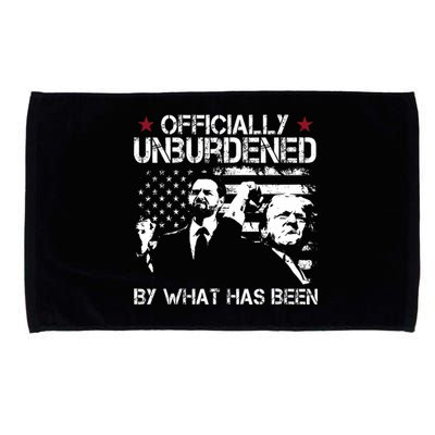 Officially Unburdened By What Has Been Trump Vance Victory Microfiber Hand Towel