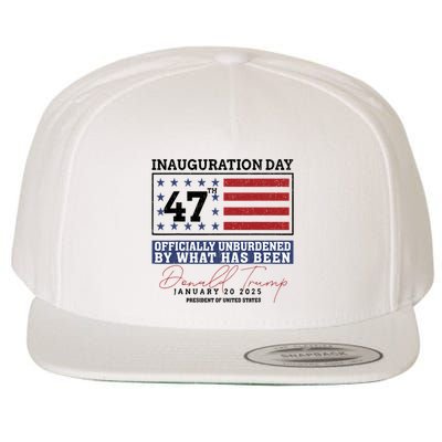 Officially Unburdened By What Has Been Trump Victory Wool Snapback Cap