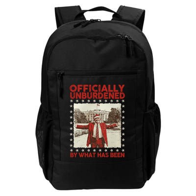 Officially Unburdened By What Has Been Trump Victory Xmas Gift Daily Commute Backpack