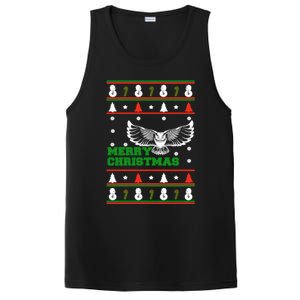 Owl Ugly Christmas PosiCharge Competitor Tank