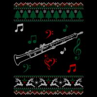 Oboe Ugly Christmas Sweater City Backpack