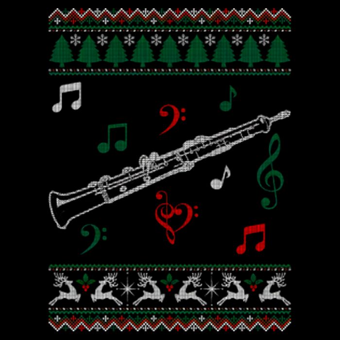 Oboe Ugly Christmas Sweater City Backpack