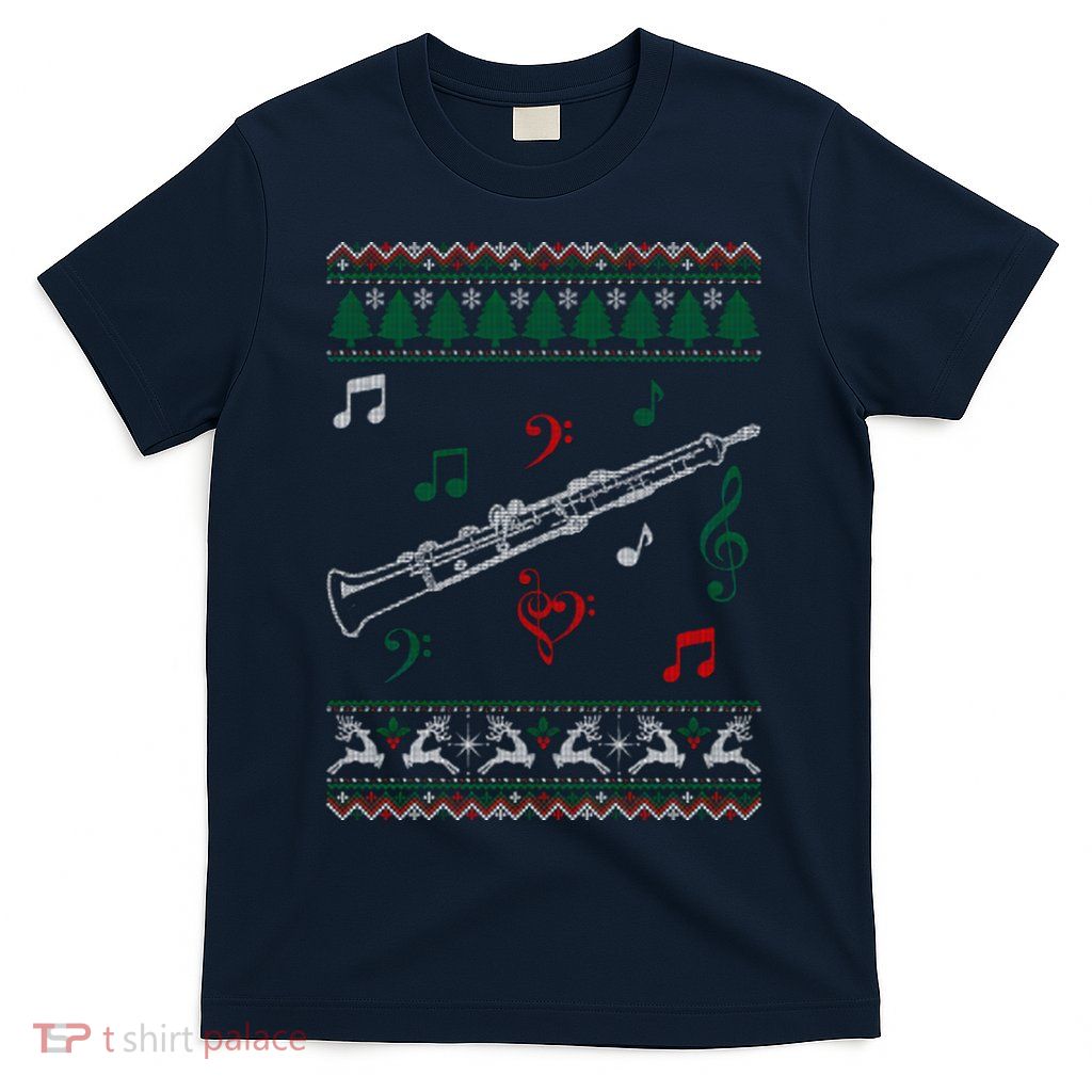 Oboe Ugly Christmas Sweater T-Shirt