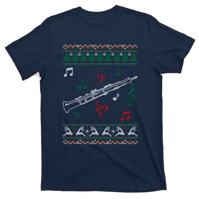 Oboe Ugly Christmas Sweater T-Shirt