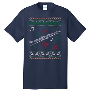 Oboe Ugly Christmas Sweater Tall T-Shirt