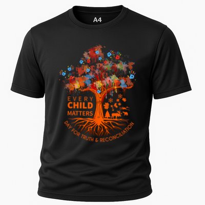 Orange Unity Day Native American Every Child Cooling Performance Crew T-Shirt