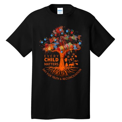 Orange Unity Day Native American Every Child Tall T-Shirt