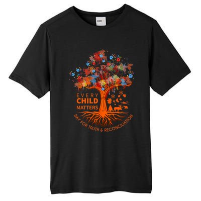 Orange Unity Day Native American Every Child Tall Fusion ChromaSoft Performance T-Shirt