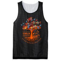 Orange Unity Day Native American Every Child Mesh Reversible Basketball Jersey Tank