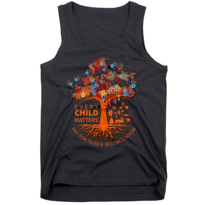 Orange Unity Day Native American Every Child Tank Top