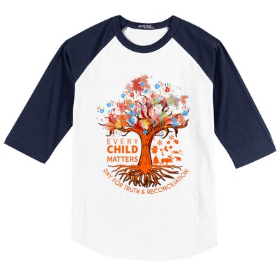 Orange Unity Day Native American Every Child Baseball Sleeve Shirt