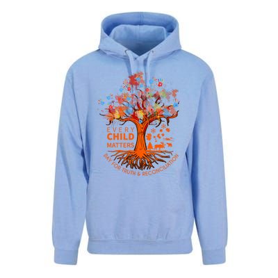 Orange Unity Day Native American Every Child Unisex Surf Hoodie