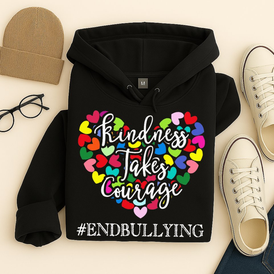 Orange Unity Day Anti Bullying Spreed Kindness Hoodie