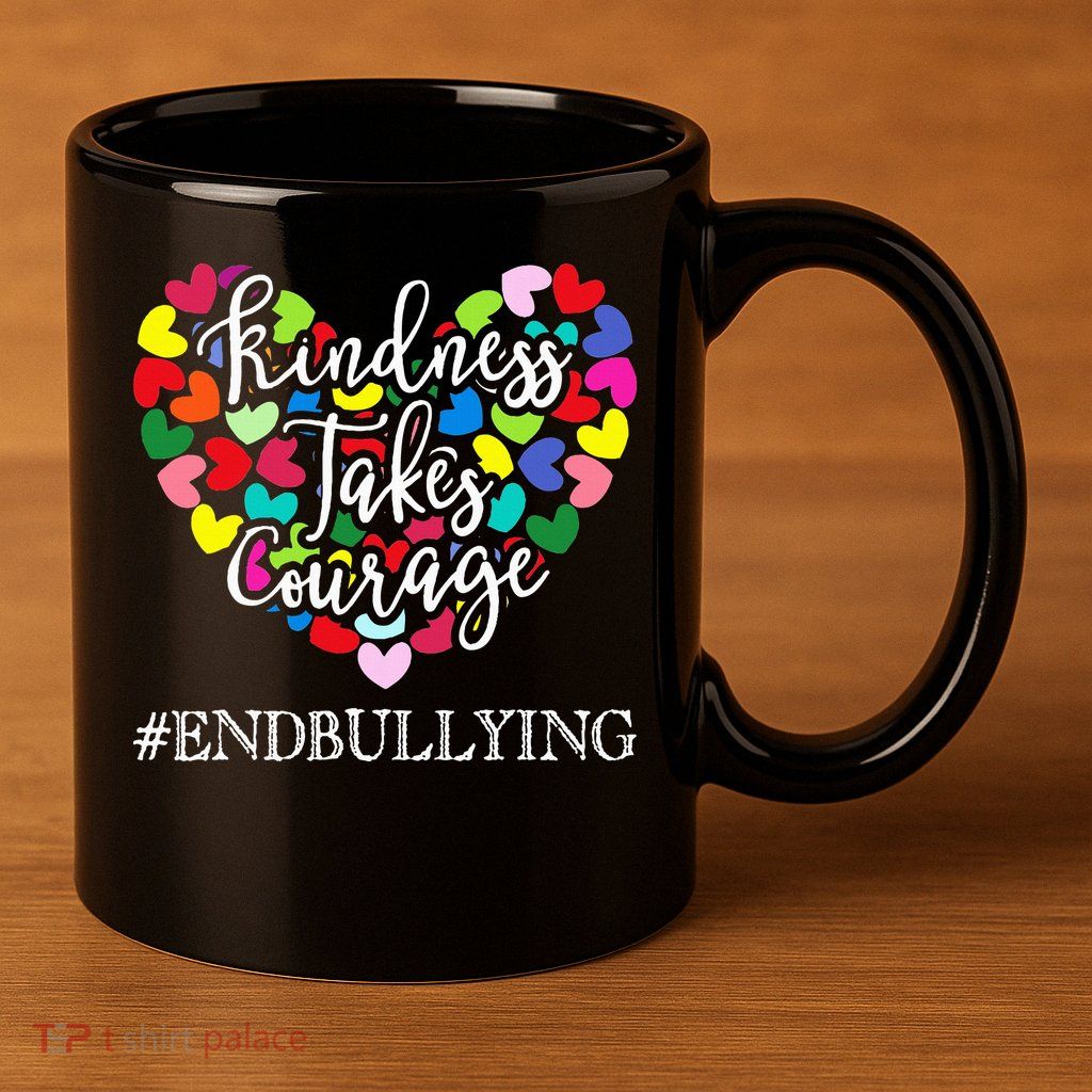 Orange Unity Day Anti Bullying Spreed Kindness 11oz C Handle Ceramic Mug