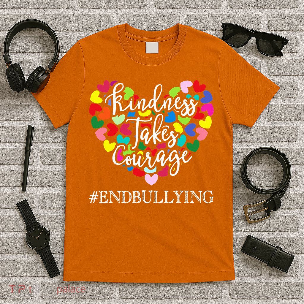 Orange Unity Day Anti Bullying Spreed Kindness T-Shirt