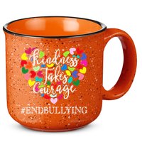 Orange Unity Day Anti Bullying Spreed Kindness 15oz Campfire Ceramic Mug