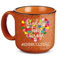 Orange Unity Day Anti Bullying Spreed Kindness 15oz Campfire Ceramic Mug