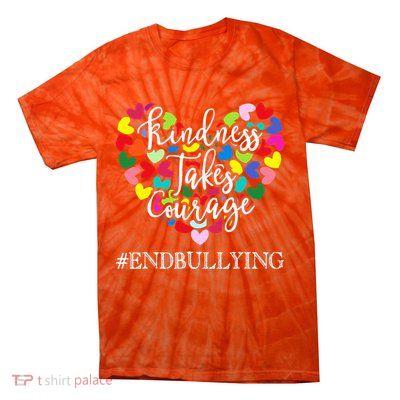 Orange Unity Day Anti Bullying Spreed Kindness Tie-Dye T-Shirt