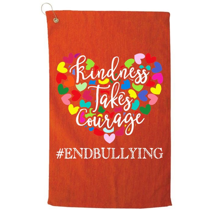 Orange Unity Day Anti Bullying Spreed Kindness Golf Towel